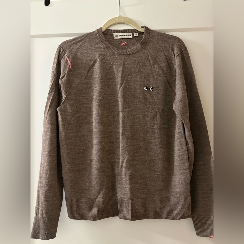 UNIQLO x Anya Hindmarch Merino Crew Neck Jumper